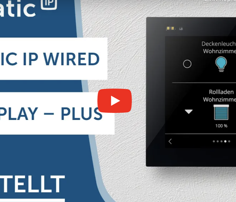 Homematic IP Wired Glasdisplay - plus HmIPW-WGD-PL Homematic IP Wired Glasdisplay - plus HmIPW-WGD-PL